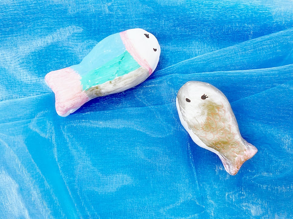 ふわふわおさかなマスコット